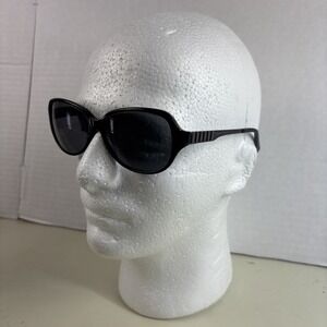 CATHERINE‎ DENEUVE Sunglass Frames ONLY CD600 BLK-35 Black 58-14-130 Metal